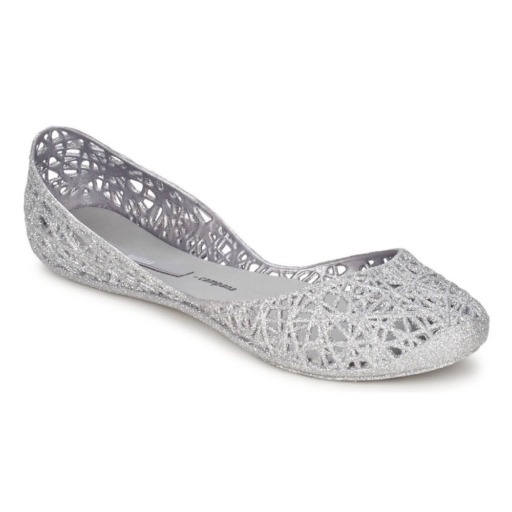 MELISSA CAMPANA Gilrs ZIG ZAG SILVER SIZE 1